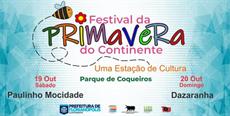 Festival da Primavera agita o Parque de Coqueiros