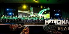 Diretores do SIMESC prestigiam formaturas de medicina