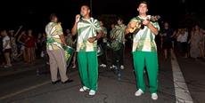 Escola de Samba faz show no encerramento do FIK 2020, em Florianópolis