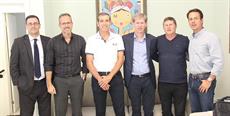 SIMESC recebe reitoria da Unisul para tratar sobre o curso de medicina