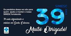 Parabéns, SIMESC!