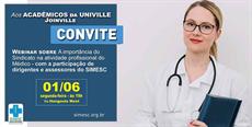 SIMESC realiza webinar com formandos da Univille