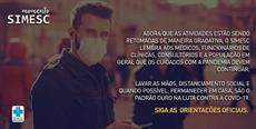 Permaneça tomando os cuidados contra a COVID-19!