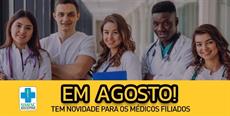 Em agosto: tem novidade para médicos filiados ao SIMESC!