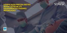 Precisamos da estrutura da saúde montada para a Covid-19!
