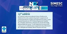 Jornal Notícias do Dia repercute ação promovida pelo SIMESC