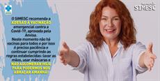 SIMESC recomenda adesão à vacinação emergencial