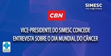Vice-presidente do SIMESC concede entrevista sobre o Dia Mundial do Câncer