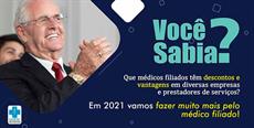 Você sabia que médicos filiados têm descontos e vantagens com diversas empresas e prestadores de serviços?