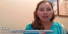 Diretora do SIMESC fala ao BAND Notícias sobre o agravamento da pandemia no Estado