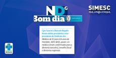 Eleições 2021 do SIMESC em destaque no jornal Notícias do Dia