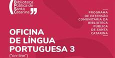 Biblioteca Pública de Santa Catarina abre inscrições para nova oficina de língua portuguesa
