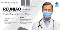 SIMESC convida médicos do HRO para reunião dia 16