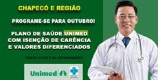 Chapecó: Vantagens no Plano de Saúde Unimed em outubro