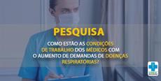 Pesquisa: Como estão as condições de trabalho dos médicos?