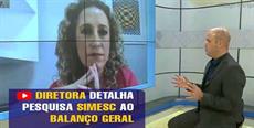Diretora detalha pesquisa SIMESC ao Balanço Geral