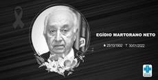 SIMESC lamenta o falecimento de Egídio Martorano Neto