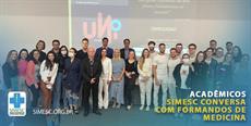 SIMESC conversa com formandos de medicina de SC