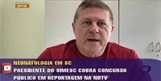 SIMESC participa de reportagem da NDTV sobre UTIs Neonatais