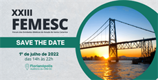 Save The Date:  23º Femesc em Florianópolis