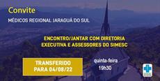 Nova data: Encontro/Jantar em Jaraguá do Sul