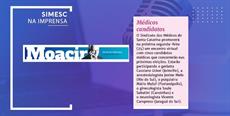 Moacir Pereira destaca conversa do SIMESC com candidatos médicos