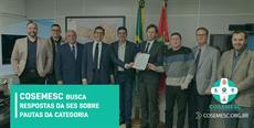 COSEMESC busca respostas da SES sobre pautas da categoria médica