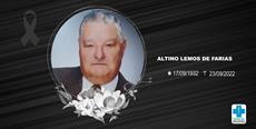 SIMESC lamenta o falecimento do Sócio Vitalício Altino Lemos de Farias