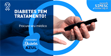 Diabetes tem tratamento! Procure seu médico