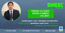 Confira como foi o SIMESC On-line sobre aposentadoria