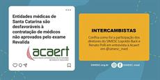 Diretores do SIMESC falam à Rede Acaert