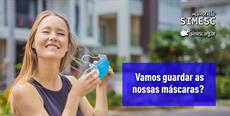 Vamos guardar nossas máscaras?