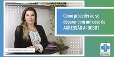 Como proceder ao identificar violência contra idoso durante consulta médica?