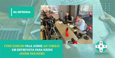 24º FEMESC em pauta na rádio Jovem Pan News