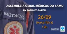 Convocação AGE SAMU dia 26 de setembro
