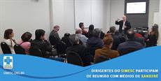 Dirigentes do SIMESC participam de reunião com médicos de Xanxerê