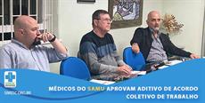 Médicos do SAMU aprovam proposta da FAHECE