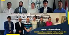 Prontuário Médico: SIMESC solicita ao Ministério Público e Polícia Civil melhorias no protocolo para requisições