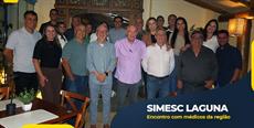 SIMESC Laguna realiza evento com médicos da região