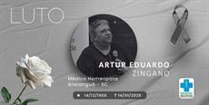 SIMESC lamenta o falecimento de Artur Eduardo de Ávila Zingano