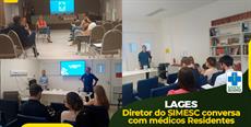 Lages: diretor do SIMESC conversa com médicos Residentes