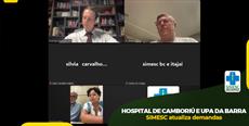 Hospital de Camboriú e UPA da Barra: SIMESC atualiza demandas