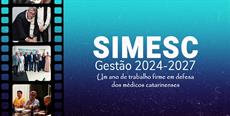 SIMESC celebra um ano da gestão 2024–2027 com atuação firme na defesa dos médicos catarinenses