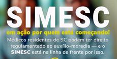 SIMESC atua pela regulamentação do auxílio-moradia para médicos residentes em SC