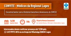 CONVITE: Médicos da Regional Lages