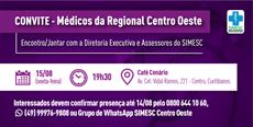 CONVITE: Médicos da Regional Centro Oeste