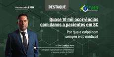 Quase 10 mil ocorrências com danos a pacientes em SC: por que a culpa nem sempre é do médico