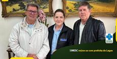 SIMESC se reúne com prefeita de Lages
