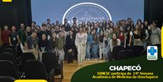 SIMESC participa da 14ª Semana Acadêmica de Medicina da Unochapecó