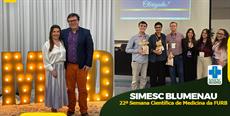 SIMESC Blumenau participa da 22ª Semana Científica de Medicina da FURB